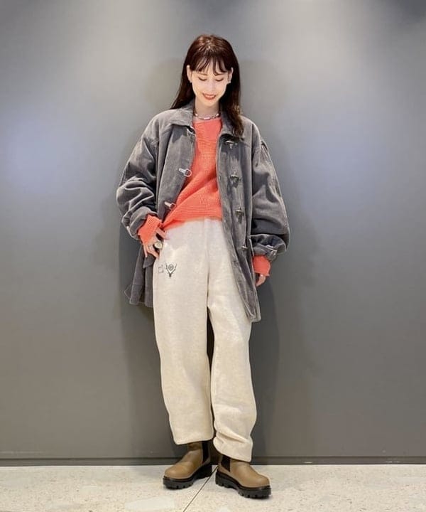 UNUSED fireman corduroy jacket ブラウン 1