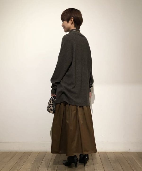 IWASAさんの「BEAMS WOMEN｜PHILIPPE AUDIBERT × Demi-Luxe BEAMS / 別注 Millie ネックレス ゴールド」を使ったコーディネート