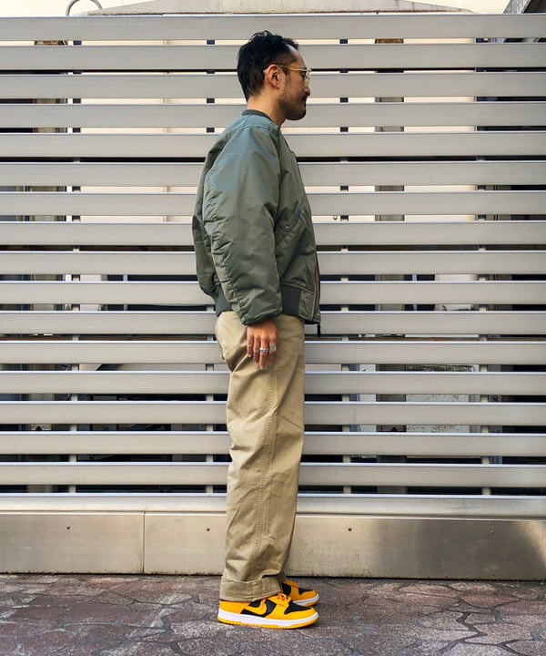 Tsutomu Nagafujiさんの「BEAMS WOMEN｜リラックスフィット THERMOLITE(R) MA-1 （撥水）」を使ったコーディネート