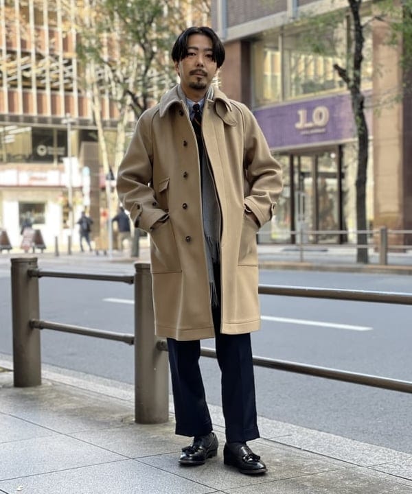 キャプテンサンシャイン トラベラーコート ベージュ コットン KAPTAIN SUNSHINE TRAVELLER COAT - 1LDK annex
