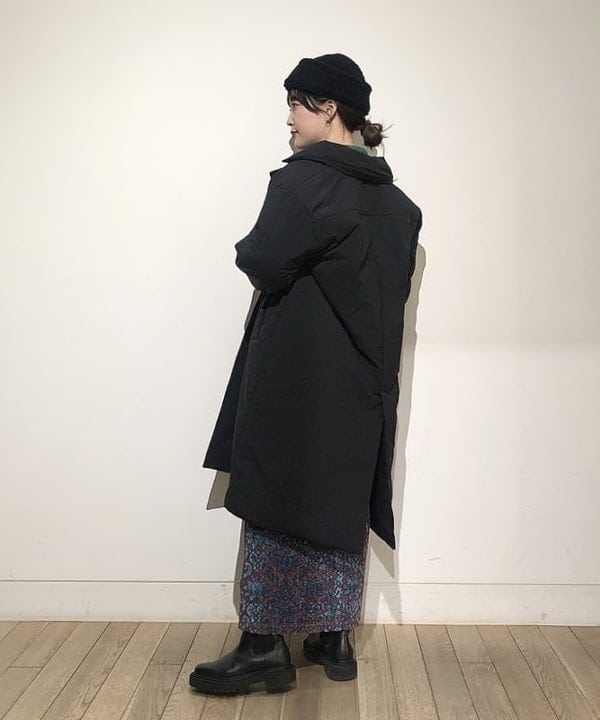 pinさんの「BEAMS WOMEN｜Ray BEAMS / K18 フープピアス 10mm」を使ったコーディネート