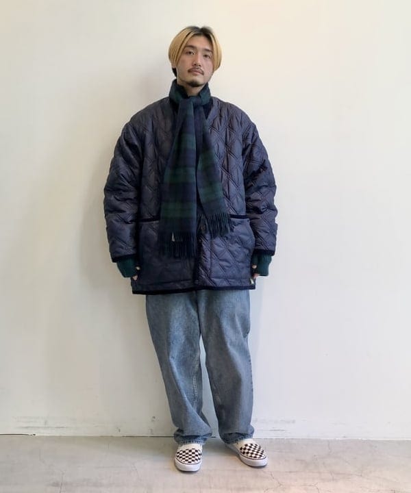 BEAMS GOLF キルティングジャケット ネイビー BEAMS GOLF ネイビー キルティングジャケット BEAMSGOLF ネイビー