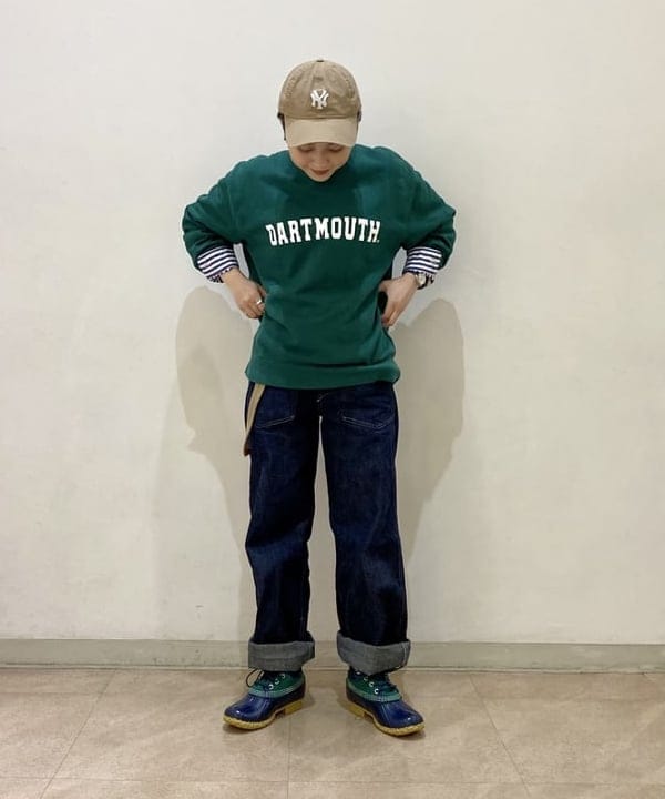 吉野 多恵さんの「BEAMS WOMEN｜【別注】BUZZ RICKSON'S / USアーミーDENIM」を使ったコーディネート