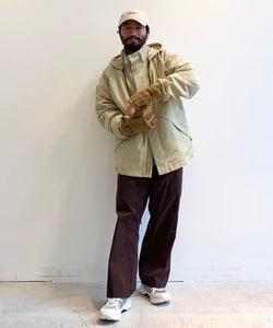 AURALEE wool max canvas hooded blouson ジャケット/アウター