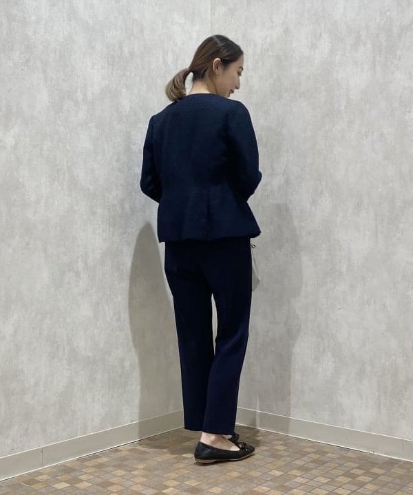 AOYAGIさんの「BEAMS WOMEN｜トリアセ 1タック パンツ＊」を使ったコーディネート