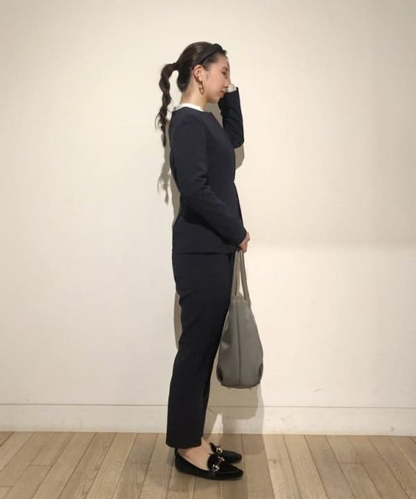 佐藤 美樹さんの「BEAMS WOMEN｜トリアセ ペプラムジャケット＊」を使ったコーディネート