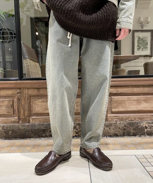 天池 隆佑さんの「BEAMS WOMEN｜ワイド テーパード デニム」を使ったコーディネート