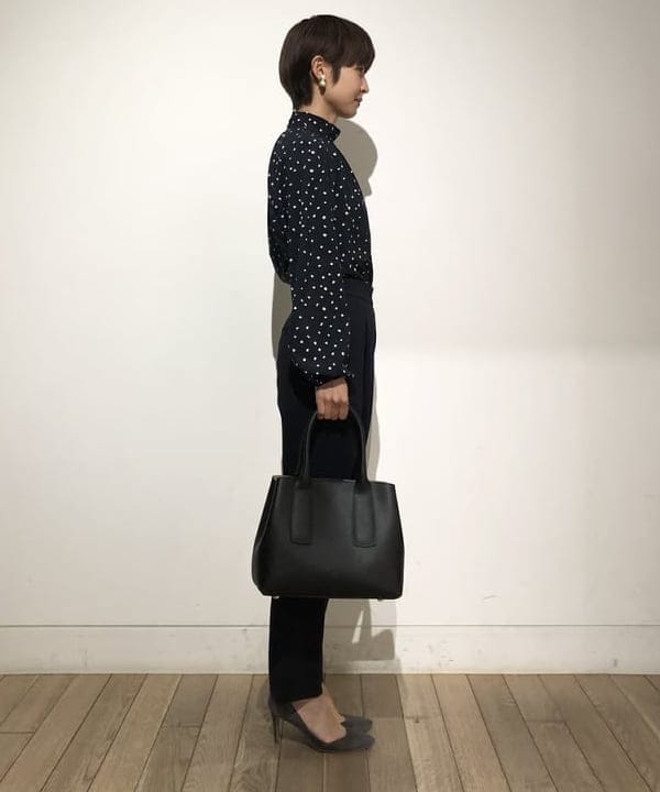 IWASAさんの「BEAMS WOMEN｜トリアセ 1タック パンツ＊」を使ったコーディネート