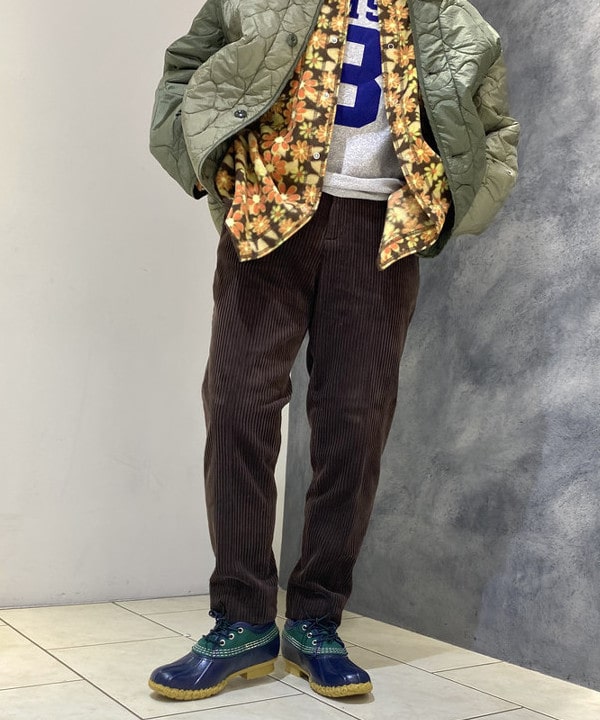 カスタニ モモノさんの「BEAMS WOMEN｜L.L.Bean × BEAMS PLUS & BEAMS BOY / Deluxe Canvas Gum Shoes」を使ったコーディネート