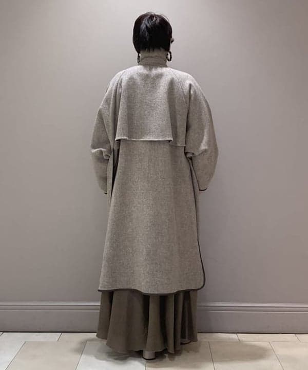 塚越 有紀さんの「BEAMS WOMEN｜Demi-Luxe BEAMS / ハンドニット プルオーバー」を使ったコーディネート