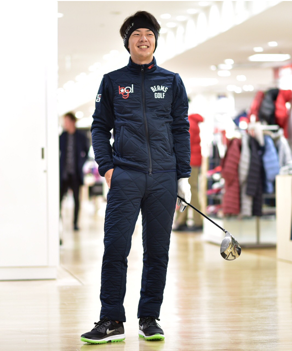 上下別で販売されていましたBEAMS GOLF 上下セット　ウェア　服