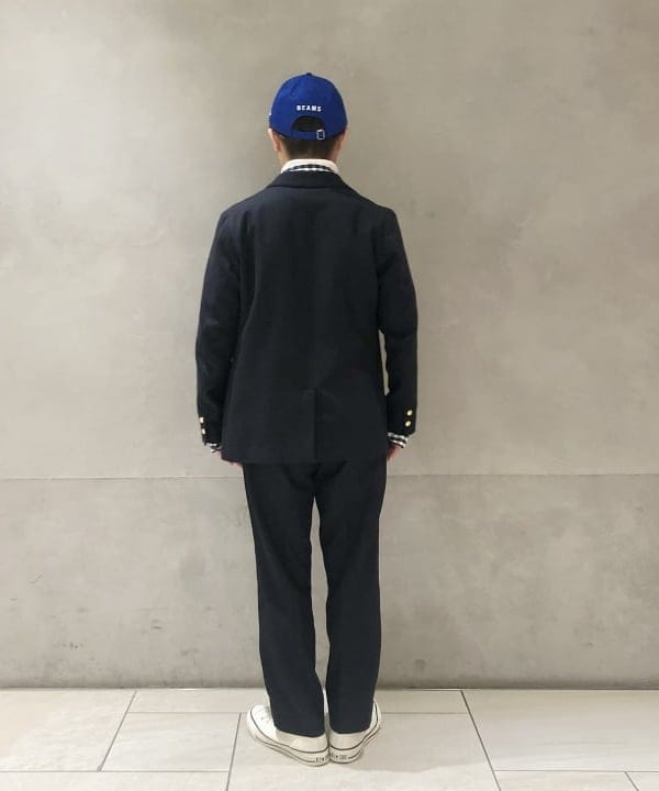 土田 達也さんの「BEAMS WOMEN｜BEAMS BOY / ポリエステル ウール 3ボタン ブレザー」を使ったコーディネート