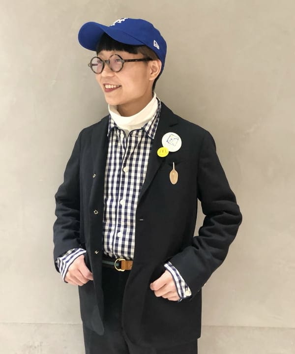土田 達也さんの「BEAMS WOMEN｜BEAMS BOY / ポリエステル ウール 3ボタン ブレザー」を使ったコーディネート