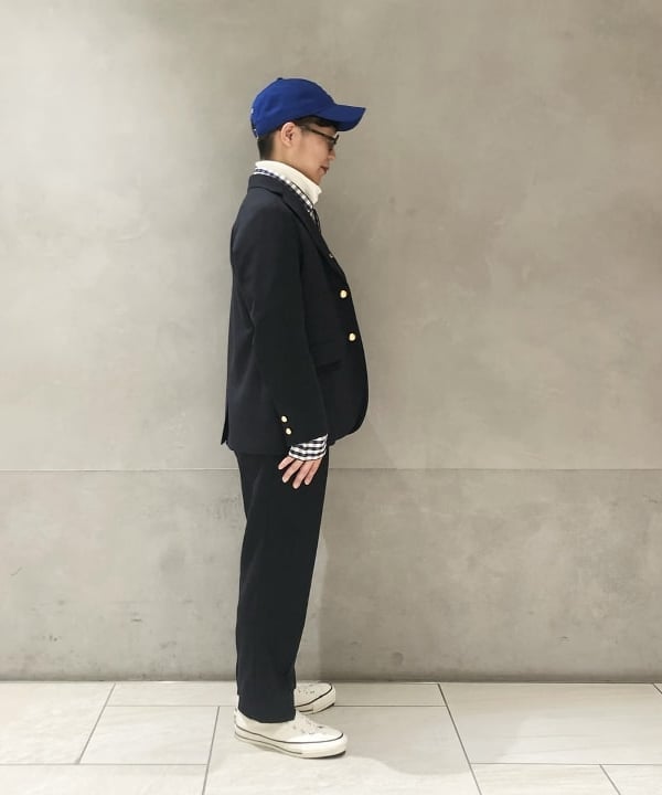 土田 達也さんの「BEAMS WOMEN｜BEAMS BOY / ポリエステル ウール 3ボタン ブレザー」を使ったコーディネート