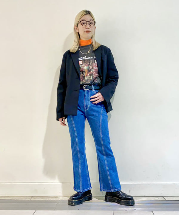 椎葉 未琴さんの「BEAMS WOMEN｜noeyedia / メガネ ”NE-430”」を使ったコーディネート