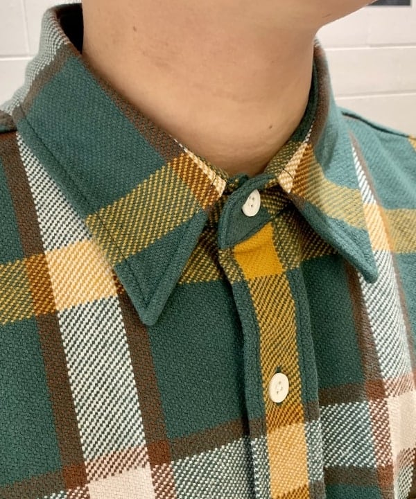 戸次 裕星さんの「BEAMS WOMEN｜BEAMS / ネルチェック イージー シャツ」を使ったコーディネート