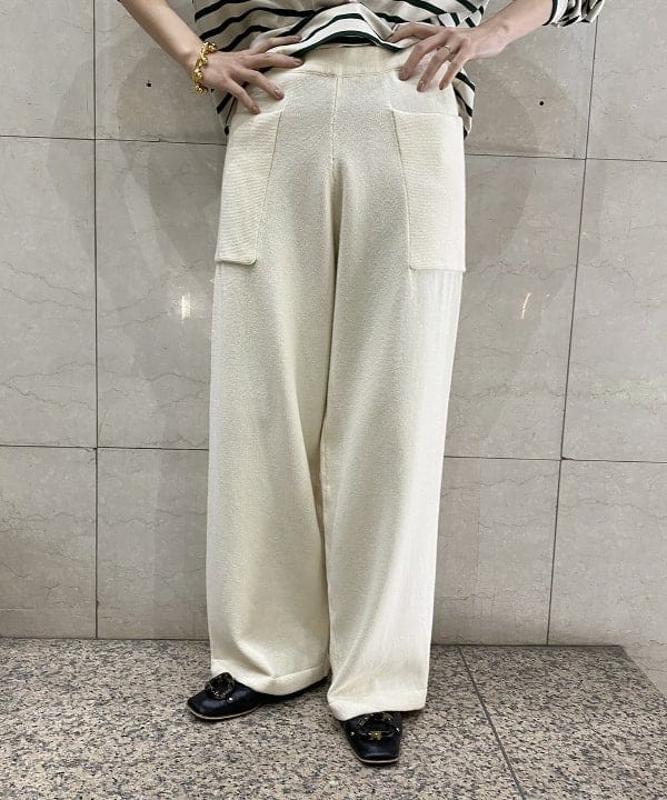 AOYAGIさんの「BEAMS WOMEN｜AUBERGE / COCO ボーダーカットソー」を使ったコーディネート