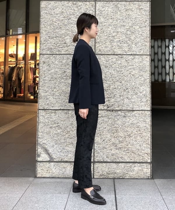 蒲原 捺美さんの「BEAMS WOMEN｜トリアセ カラーレスジャケット＊」を使ったコーディネート