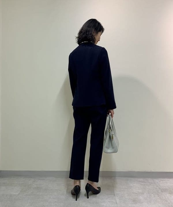 松元 晴佳さんの「BEAMS WOMEN｜トリアセ カラーレスジャケット＊」を使ったコーディネート