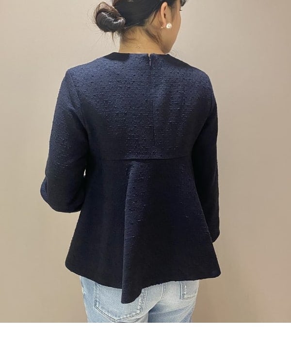 こてさんの「BEAMS WOMEN｜Demi-Luxe BEAMS / パール イヤリング」を使ったコーディネート