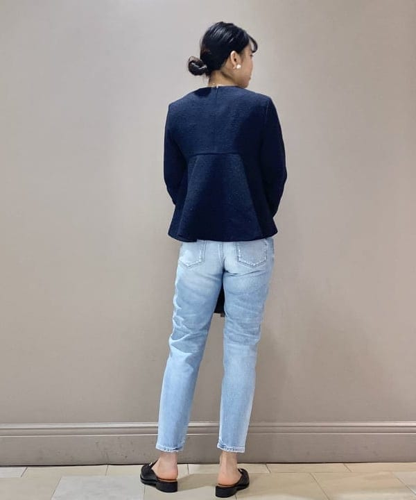 こてさんの「BEAMS WOMEN｜Demi-Luxe BEAMS / パール イヤリング」を使ったコーディネート