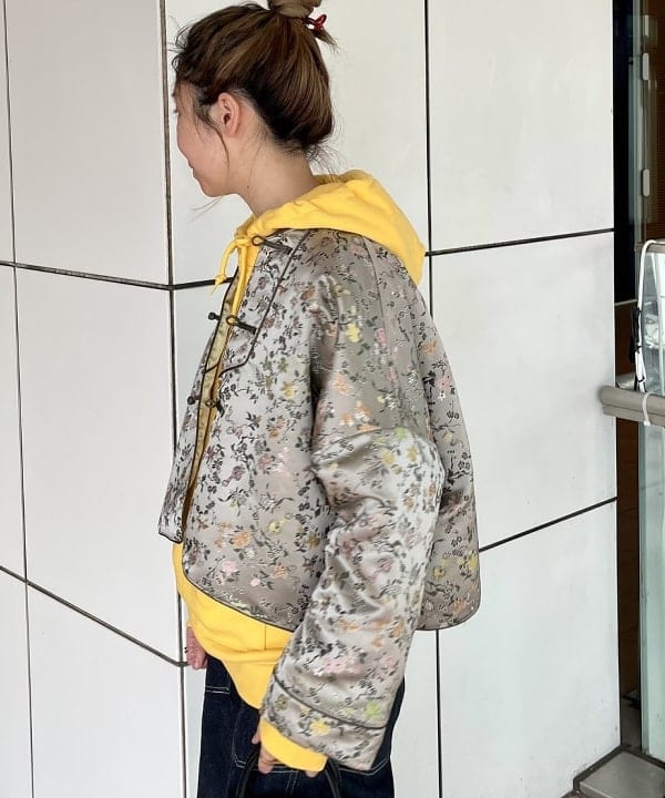 にしだてさんの「BEAMS WOMEN｜BEAMS BOY / ボーイ チャイナ ジャケット」を使ったコーディネート