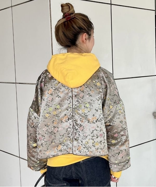 にしだてさんの「BEAMS WOMEN｜BEAMS BOY / ボーイ チャイナ ジャケット」を使ったコーディネート