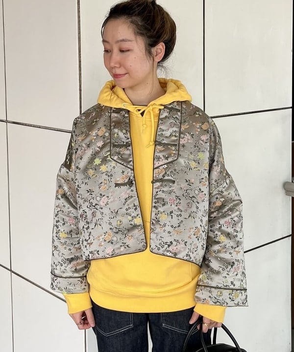 にしだてさんの「BEAMS WOMEN｜BEAMS BOY / ボーイ チャイナ ジャケット」を使ったコーディネート