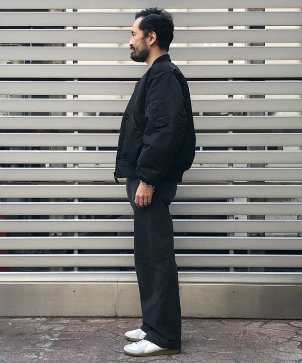 Tsutomu Nagafujiさんの「BEAMS WOMEN｜リラックスフィット THERMOLITE(R) MA-1 （撥水）」を使ったコーディネート