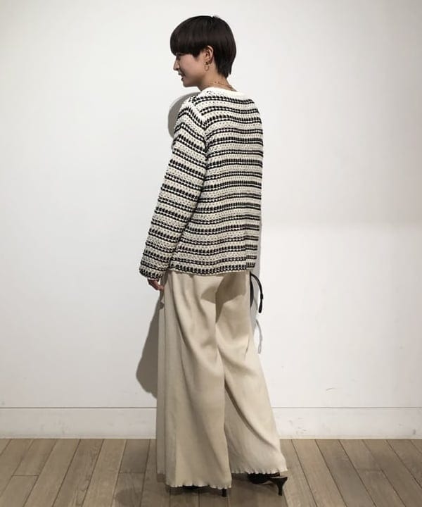 IWASAさんの「BEAMS WOMEN｜PHILIPPE AUDIBERT × Demi-Luxe BEAMS / 別注 Millie ネックレス ゴールド」を使ったコーディネート