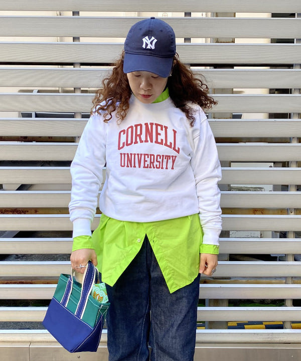 EMORIさんの「BEAMS WOMEN｜L.L.Bean × BEAMS PLUS ＆ BEAMS BOY / Deep Bottom Deluxe Boat and Tote Mini」を使ったコーディネート