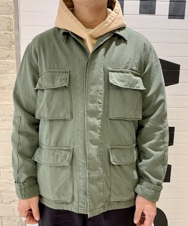 戸次 裕星さんの「BEAMS WOMEN｜REMI RELIEF &times; BEAMS PLUS / 別注 ミリタリー シャツ ジャケット」を使ったコーディネート