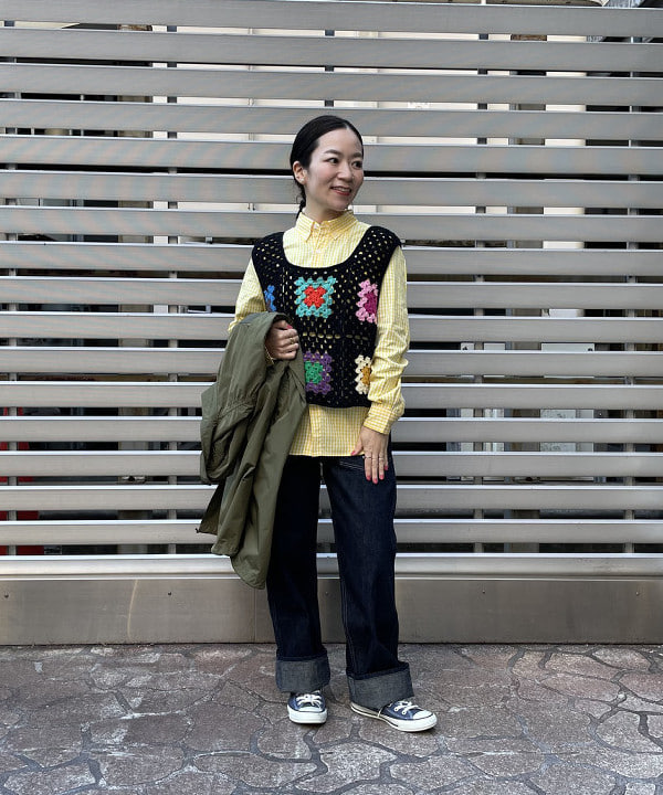 コウリキ　マミさんの「BEAMS WOMEN｜【別注】BUZZ RICKSON'S / USアーミーDENIM」を使ったコーディネート