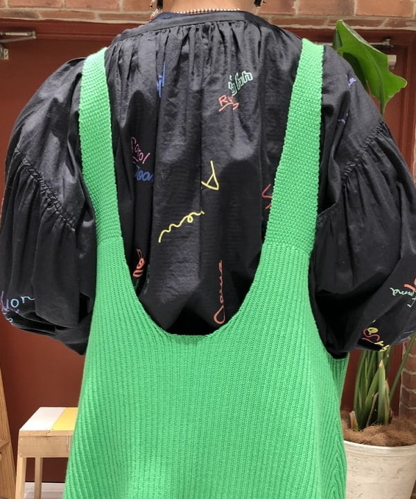 イシイ サオリさんの「BEAMS WOMEN｜BEAMS BOY / 7ゲージ ロング タンクトップ」を使ったコーディネート