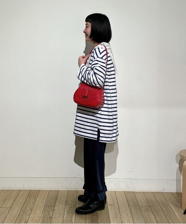 葛岡 七海さんの「BEAMS WOMEN｜Ray BEAMS / K10 マリーナチェーン ネックレス」を使ったコーディネート