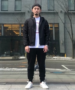 BEAMS F（ビームスF）MONCLER / GRIMPEURS フーデッド ブルゾン