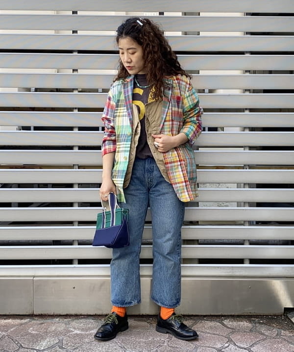 EMORIさんの「BEAMS WOMEN｜L.L.Bean × BEAMS PLUS ＆ BEAMS BOY / Deep Bottom Deluxe Boat and Tote Mini」を使ったコーディネート
