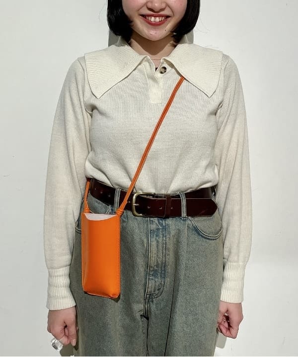 葛岡 七海さんの「BEAMS WOMEN｜ワイド テーパード デニム」を使ったコーディネート