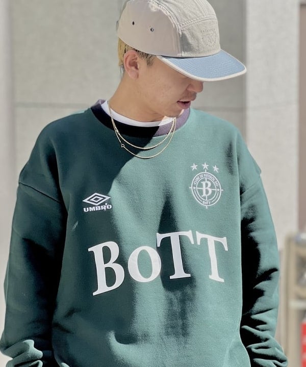 BoTT × UMBRO / Sweat Crew Neck | yoshi-sushi.ca