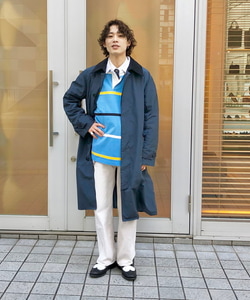 Barbour BEAMS F別注SINGLE BREASTEDコート34-