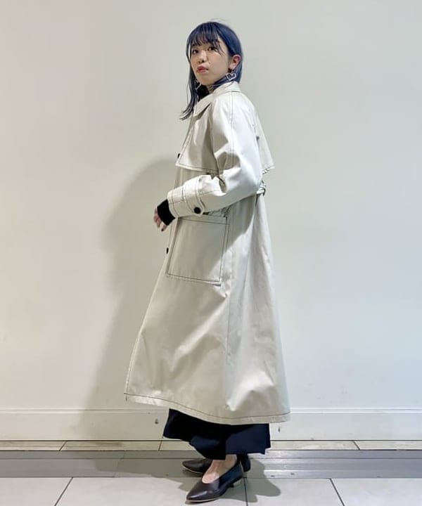 椎葉 未琴さんの「BEAMS WOMEN｜MOHI / ソフト レザー バレエシューズ」を使ったコーディネート