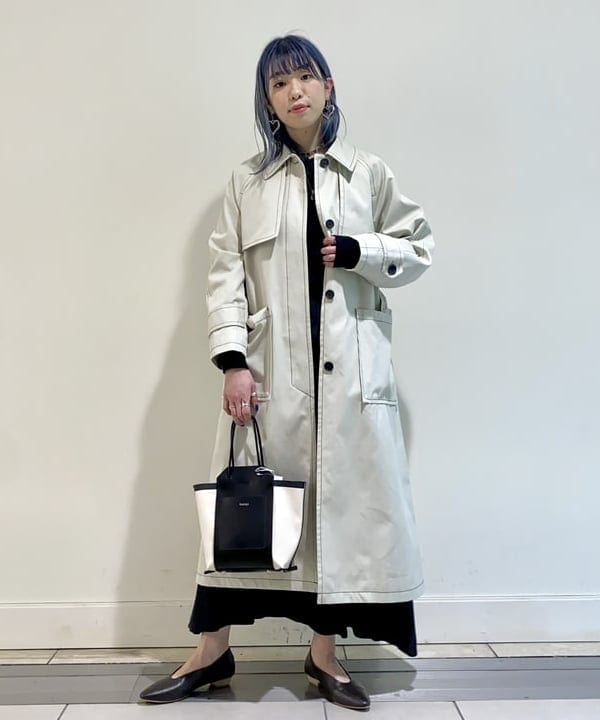 椎葉 未琴さんの「BEAMS WOMEN｜MOHI / ソフト レザー バレエシューズ」を使ったコーディネート