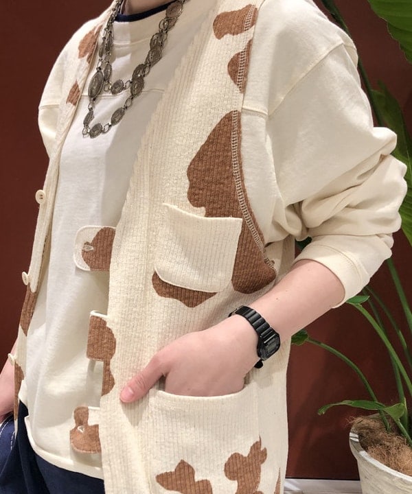 イシイ サオリさんの「BEAMS WOMEN｜maturely / Rib Holstein Dress」を使ったコーディネート