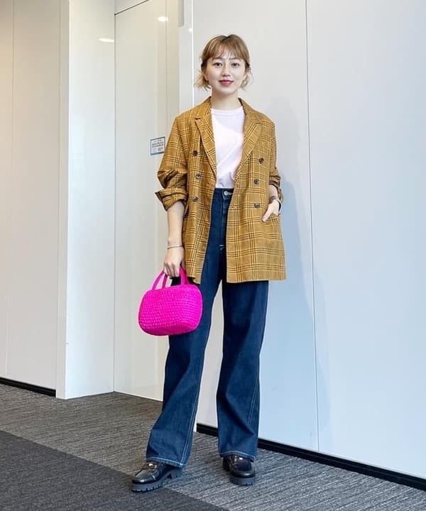 ハルカワエさんの「BEAMS WOMEN｜【別注】BUZZ RICKSON'S / USアーミーDENIM」を使ったコーディネート