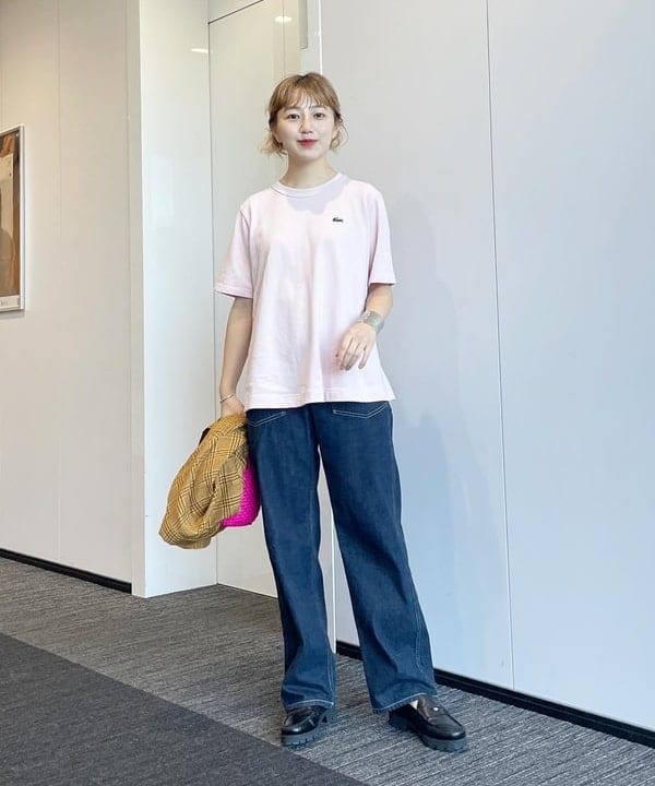 ハルカワエさんの「BEAMS WOMEN｜【別注】BUZZ RICKSON'S / USアーミーDENIM」を使ったコーディネート