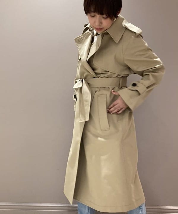 塚越 有紀さんの「BEAMS WOMEN｜【FEEL AND TASTE / flat tote キャンバス レオパード】」を使ったコーディネート