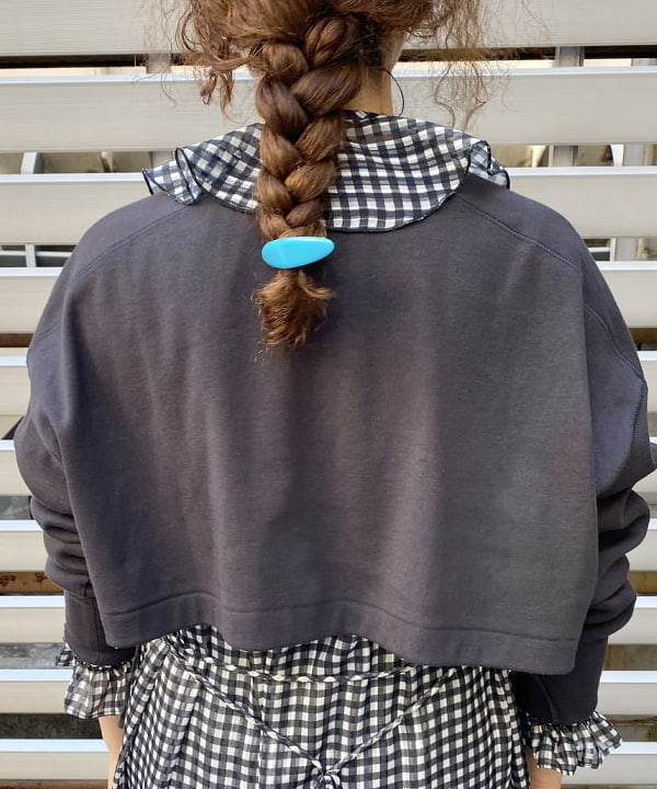 EMORIさんの「BEAMS WOMEN｜BEAMS BOY / ボーイチェックプリント シフォンワンピース」を使ったコーディネート