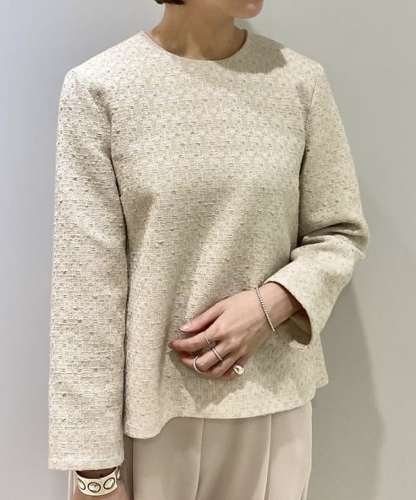 丸山 真菜美さんの「BEAMS WOMEN｜トリアセ 1タック パンツ＊」を使ったコーディネート