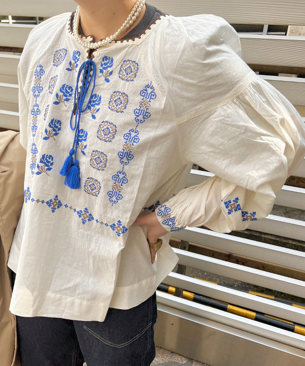 朱華さんの「BEAMS WOMEN｜【別注】BUZZ RICKSON'S / USアーミーDENIM」を使ったコーディネート