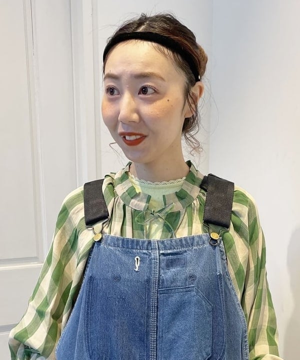 おのすさんの「BEAMS WOMEN｜BEAMS BOY / パターン メッシュ ショートスリーブ」を使ったコーディネート